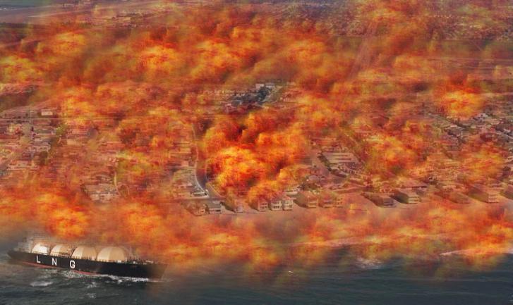 NAVI A GAS LIQUEFATTO: RISCHIO DI INCENDIO ED ESPLOSIONE [ Fire and explosion risk analysis and evaluation for LNG ships]