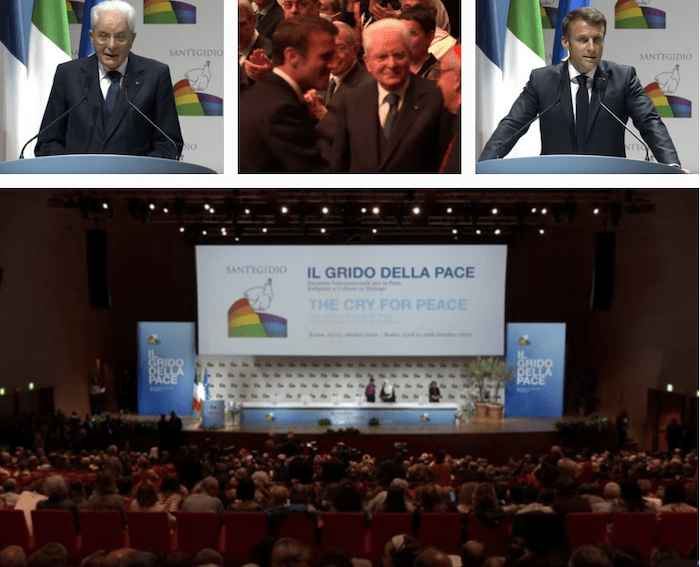 Macron e Mattarella costruttori di pace?