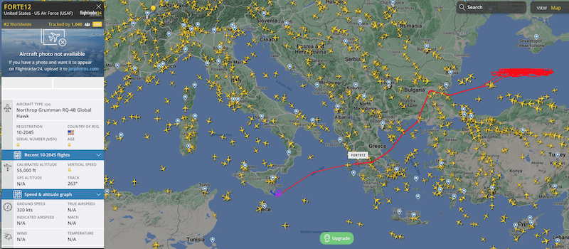 Giocano sull’orlo dell’abisso. Da Sigonella droni spia in area di guerra… Fuori l’Italia dalla guerra!