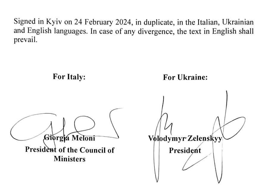 LA MELONI ARRUOLA L’ITALIA E GLI ITALIANI AGLI ORDINI DI ZELENSKY, SU RICHIESTA DI BIDEN, CALPESTANDO LA COSTITUZIONE